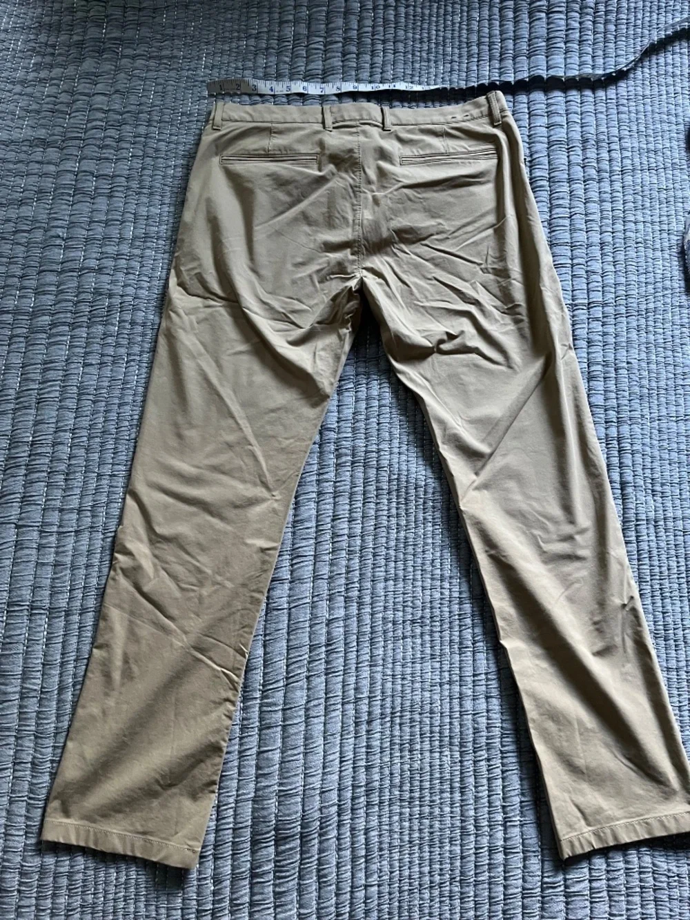 J. Crew Tech Chino; Men's 34/30; slim fit; khaki